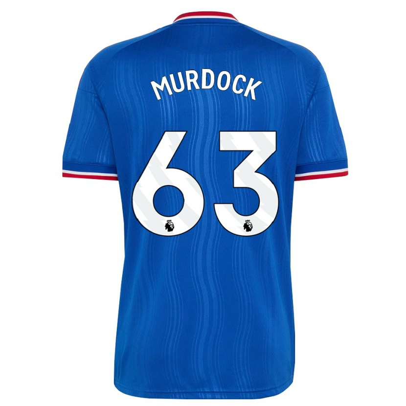 Danxen Enfant Maillot Will Murdock #63 Bleu Blanc Rouge Tenues Extérieur 2026/27 T-Shirt