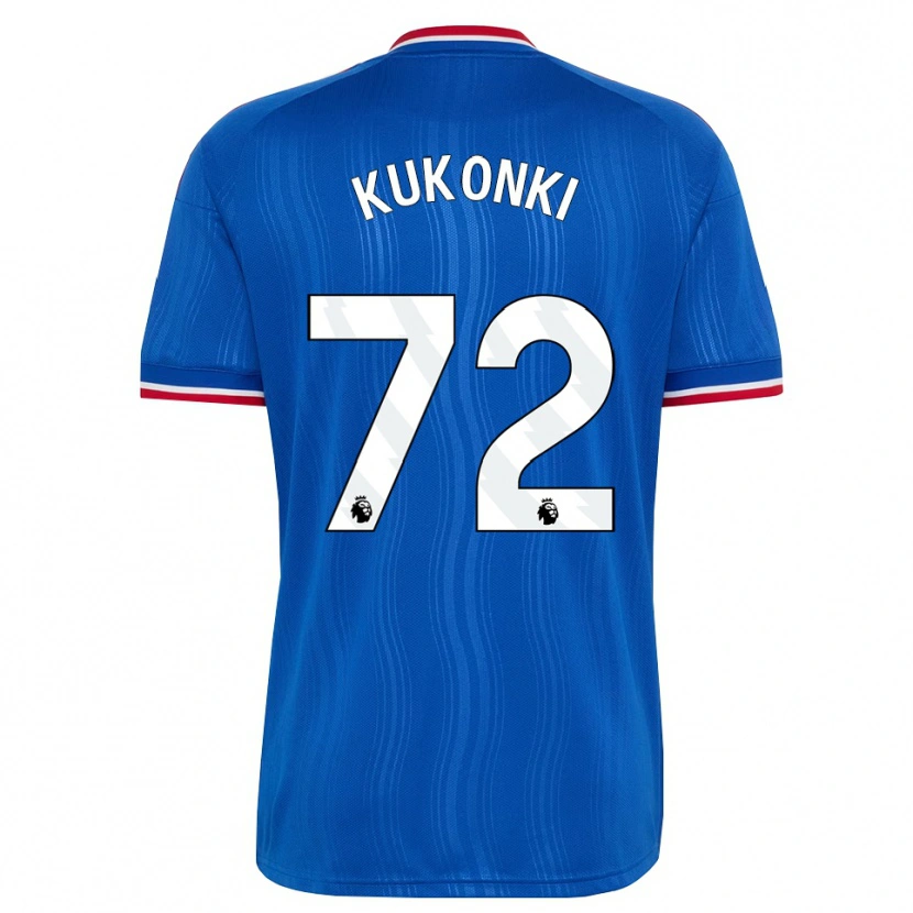 Danxen Enfant Maillot Godwill Kukonki #72 Bleu Blanc Rouge Tenues Extérieur 2026/27 T-Shirt