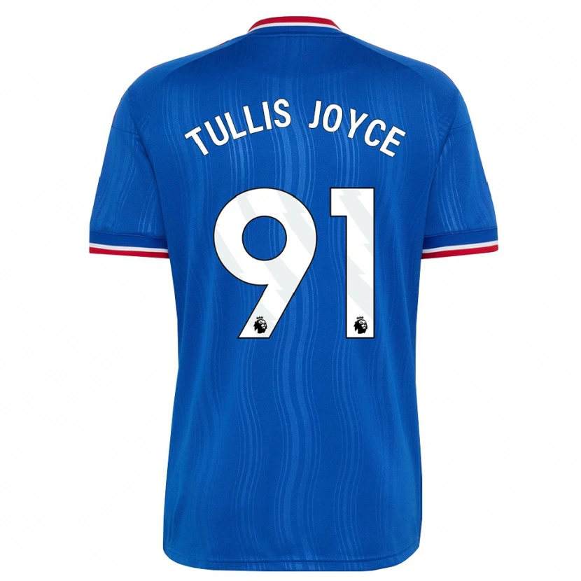 Danxen Enfant Maillot Phallon Tullis-Joyce #91 Bleu Blanc Rouge Tenues Extérieur 2026/27 T-Shirt