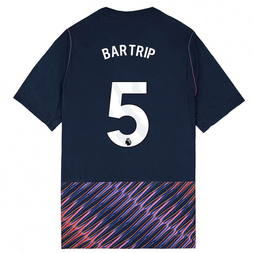 Danxen Enfant Maillot Molly Bartrip #5 Bleu Royal Blanc Tenues Extérieur 2026/27 T-Shirt