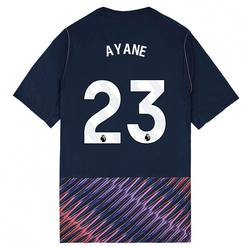 Danxen Enfant Maillot Rosella Ayane #23 Bleu Royal Blanc Tenues Extérieur 2026/27 T-Shirt