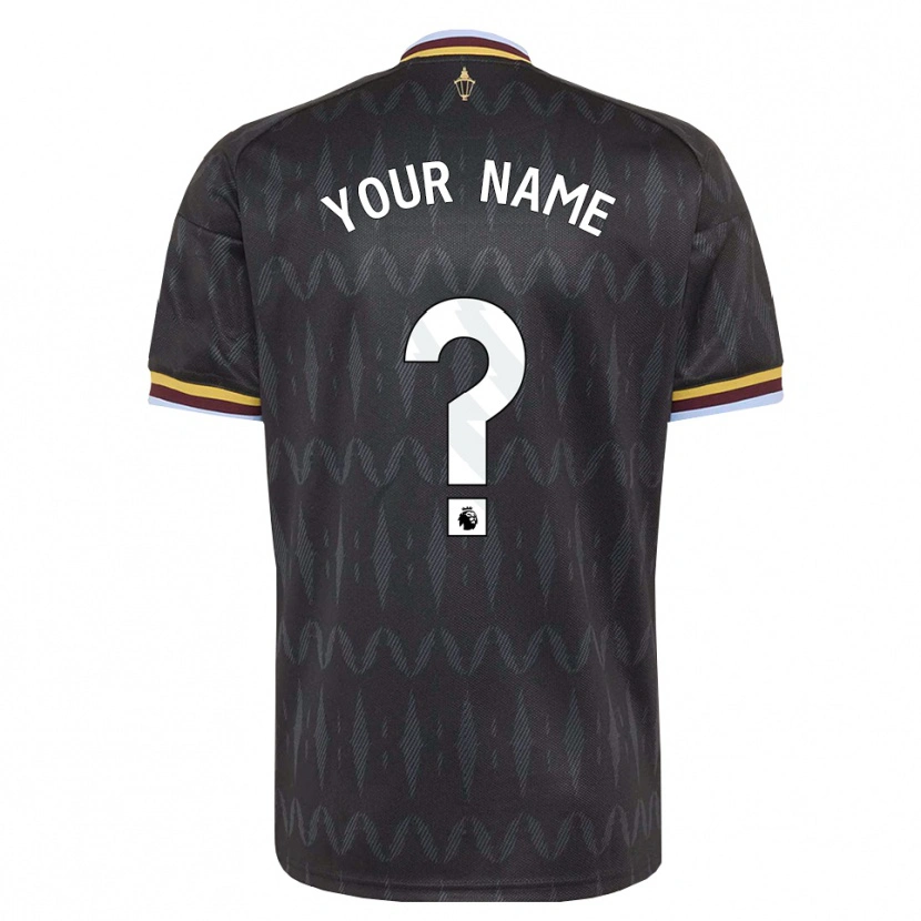 Danxen Enfant Maillot Votre Nom #0 Cornflowerblue Noir Jaune Tenues Extérieur 2026/27 T-Shirt