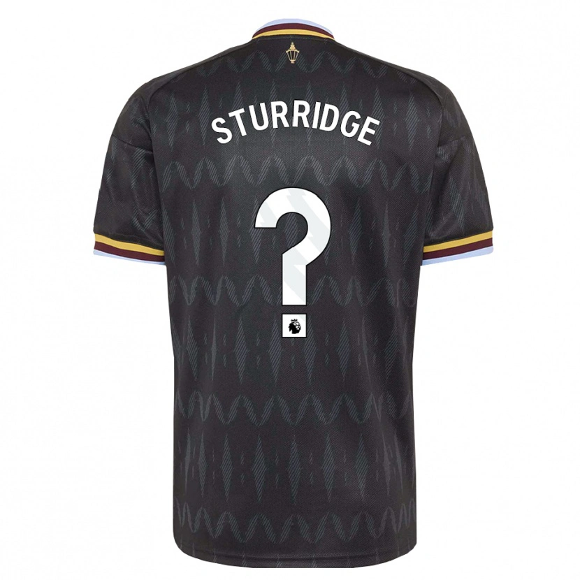 Danxen Enfant Maillot Dj Campton Sturridge #0 Cornflowerblue Noir Jaune Tenues Extérieur 2026/27 T-Shirt