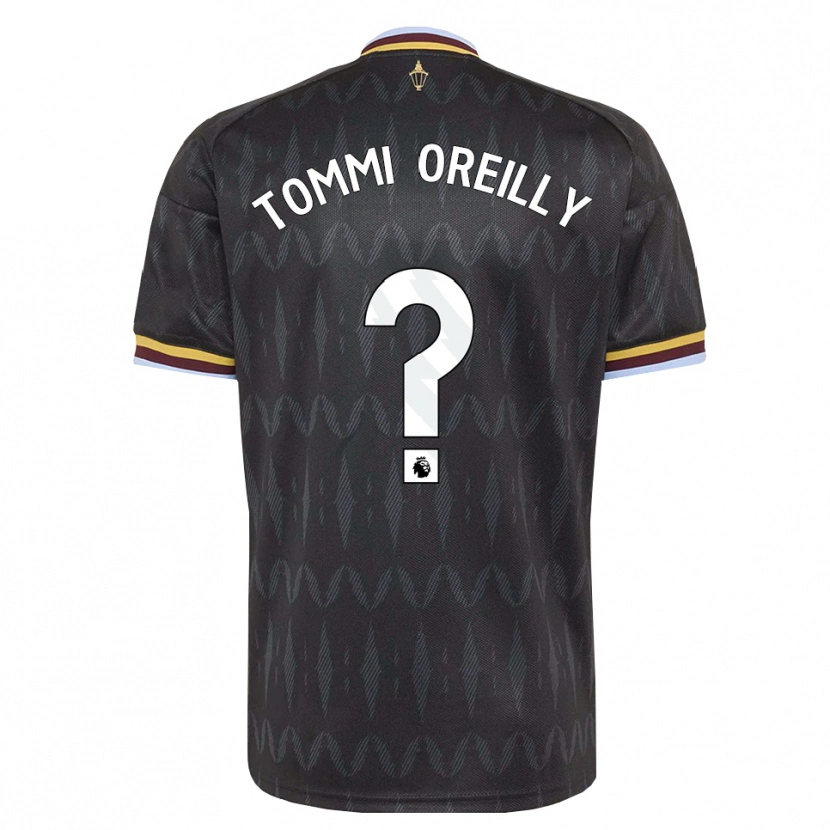 Danxen Enfant Maillot Tommi Oreilly #0 Cornflowerblue Noir Jaune Tenues Extérieur 2026/27 T-Shirt