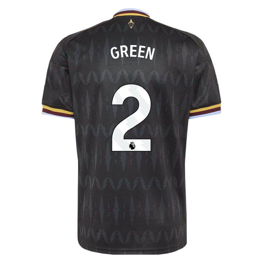 Danxen Enfant Maillot Jacob Green #2 Cornflowerblue Noir Jaune Tenues Extérieur 2026/27 T-Shirt