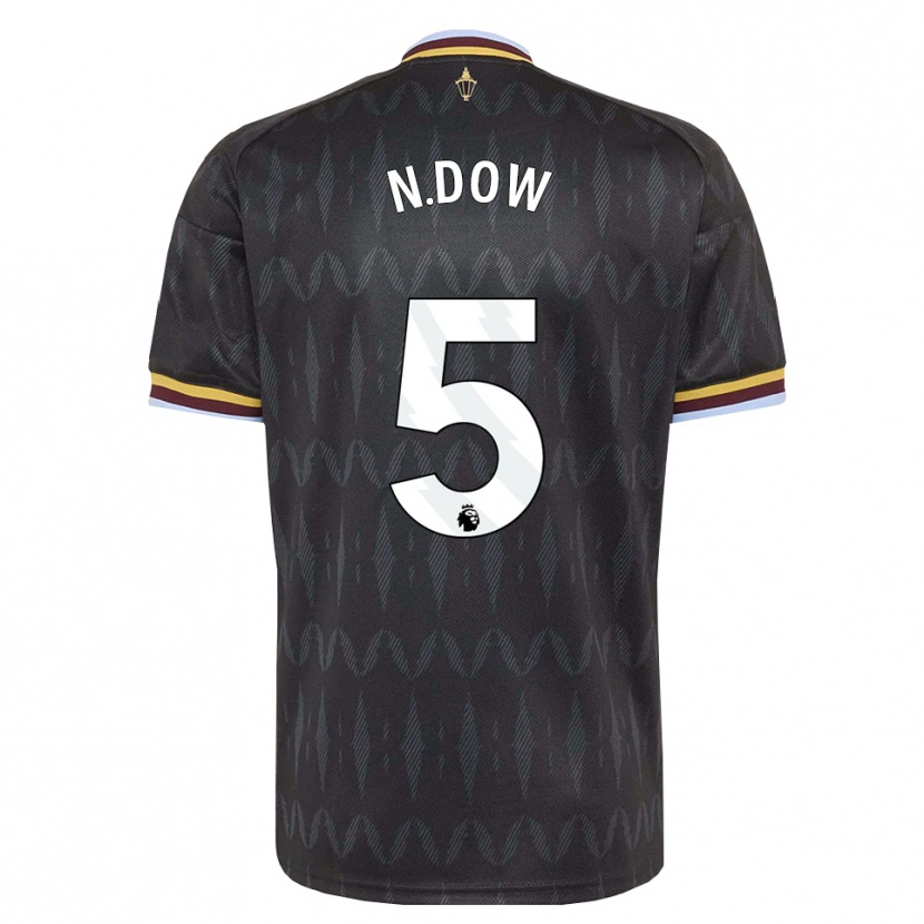 Danxen Enfant Maillot Elisha N'dow #5 Cornflowerblue Noir Jaune Tenues Extérieur 2026/27 T-Shirt