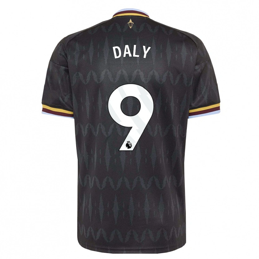 Danxen Enfant Maillot Rachel Daly #9 Cornflowerblue Noir Jaune Tenues Extérieur 2026/27 T-Shirt