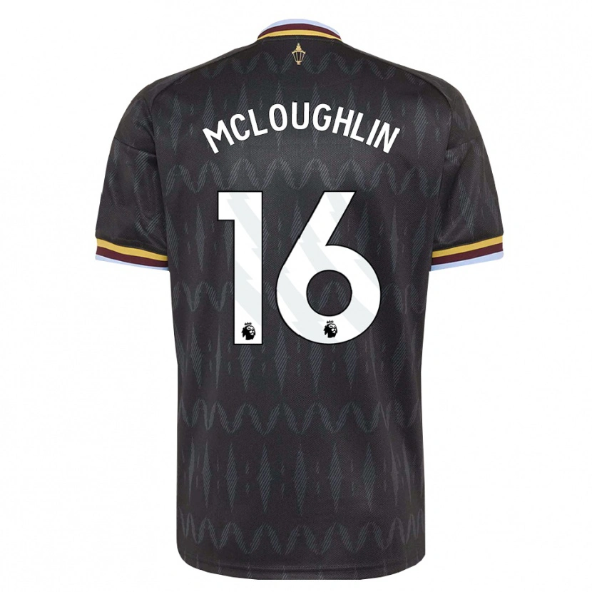 Danxen Enfant Maillot Olivia Mcloughlin #16 Cornflowerblue Noir Jaune Tenues Extérieur 2026/27 T-Shirt