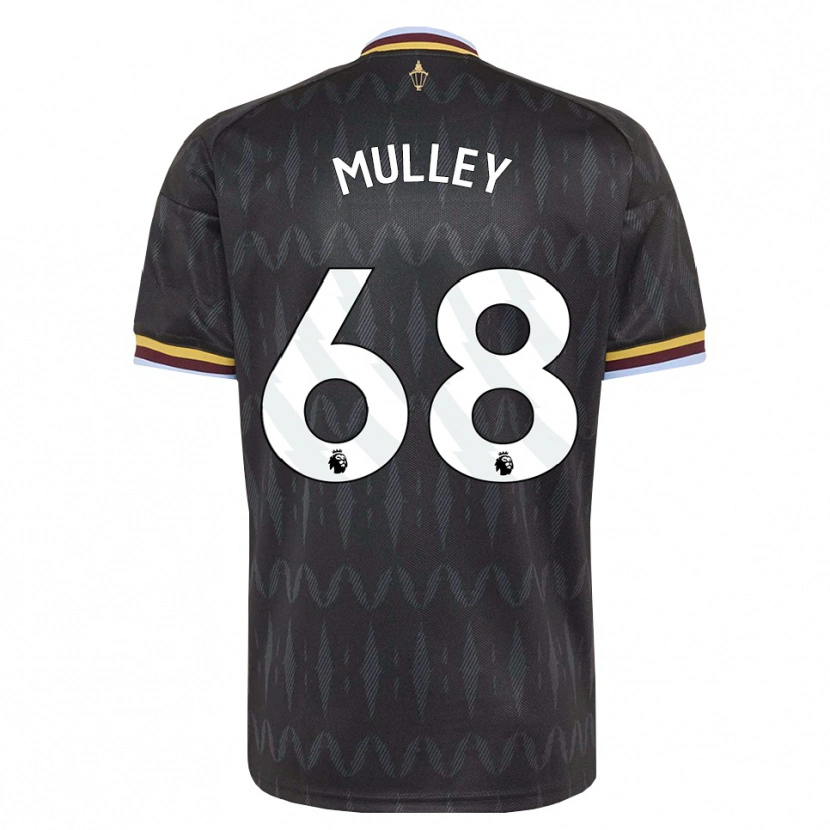 Danxen Enfant Maillot Trai-Varn Mulley #68 Cornflowerblue Noir Jaune Tenues Extérieur 2026/27 T-Shirt