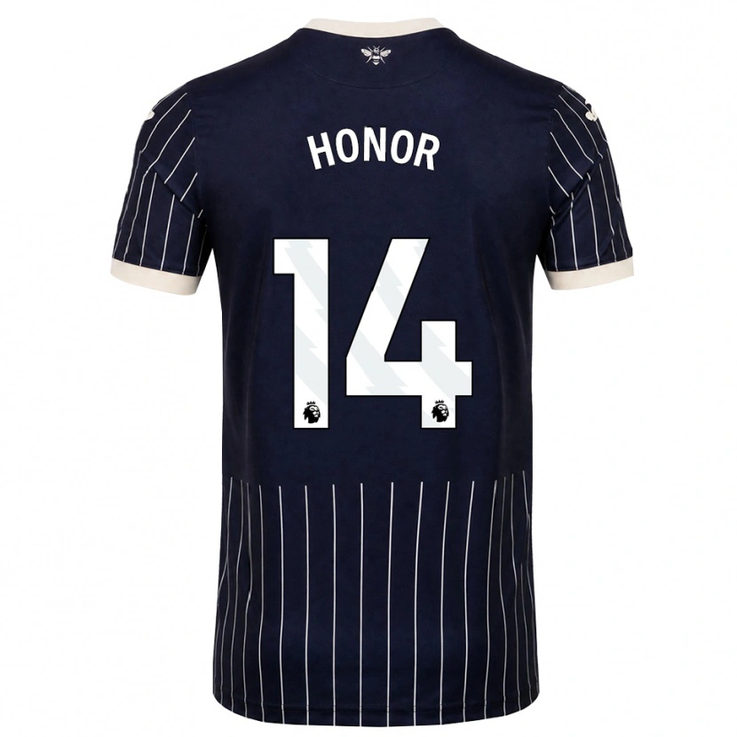 Danxen Enfant Maillot Otis Honor #14 Noir Blanc Tenues Extérieur 2026/27 T-Shirt