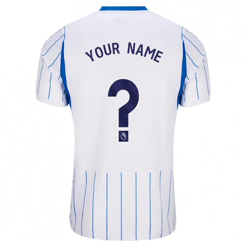 Danxen Enfant Maillot Votre Nom #0 Dodgerblue Blanc Tenues Extérieur 2026/27 T-Shirt