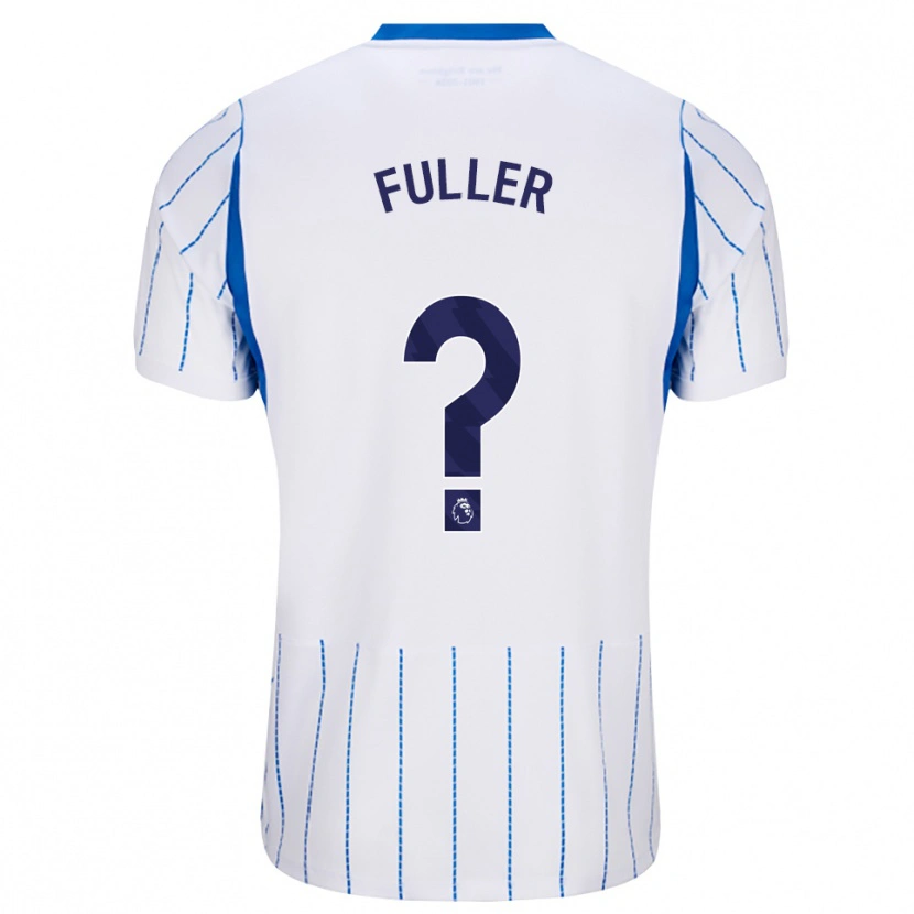Danxen Enfant Maillot Jaydon Fuller #0 Dodgerblue Blanc Tenues Extérieur 2026/27 T-Shirt