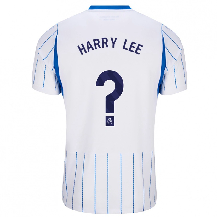 Danxen Enfant Maillot Harry Lee #0 Dodgerblue Blanc Tenues Extérieur 2026/27 T-Shirt