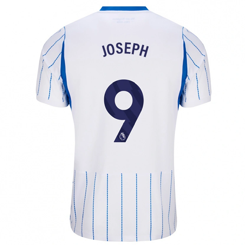 Danxen Enfant Maillot Valentin Joseph #9 Dodgerblue Blanc Tenues Extérieur 2026/27 T-Shirt