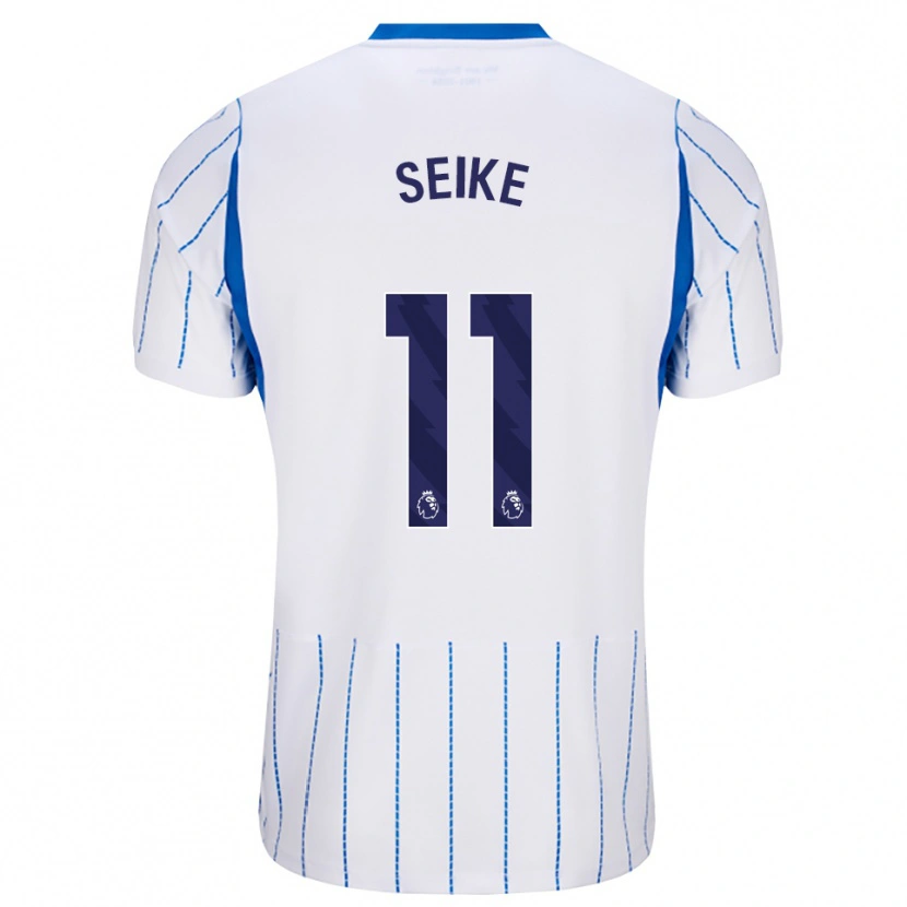 Danxen Enfant Maillot Kiko Seike #11 Dodgerblue Blanc Tenues Extérieur 2026/27 T-Shirt