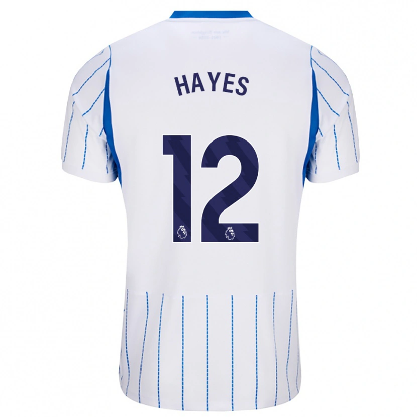 Danxen Enfant Maillot Caitlin Hayes #12 Dodgerblue Blanc Tenues Extérieur 2026/27 T-Shirt