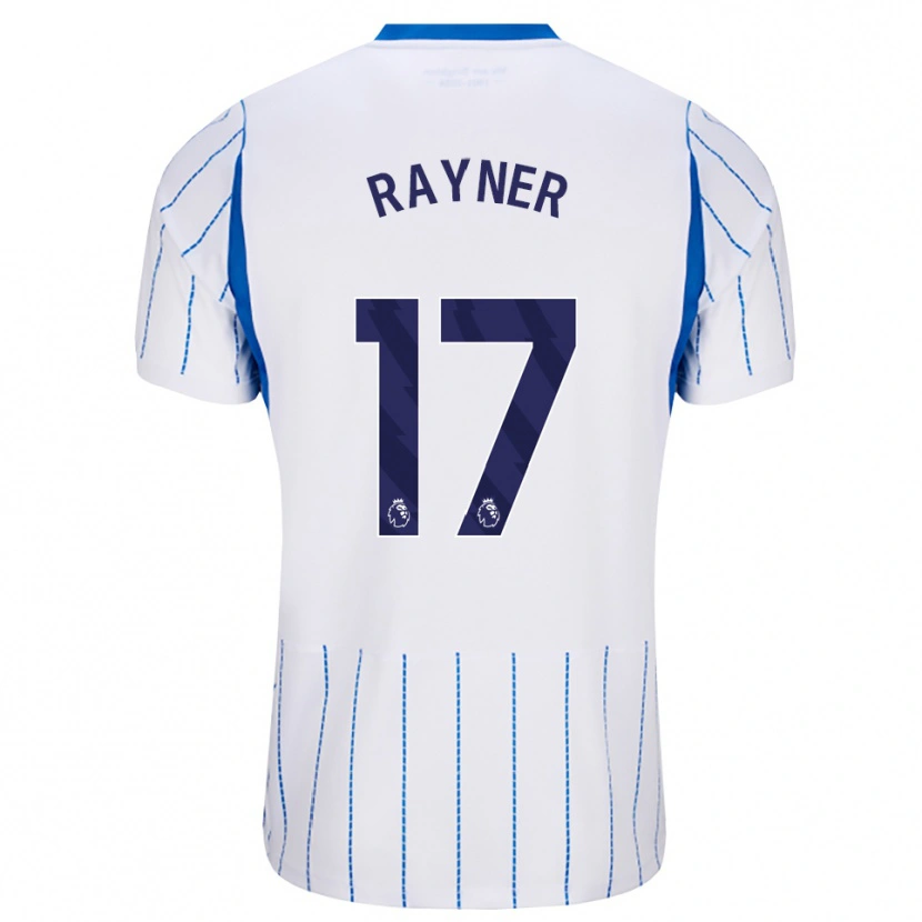 Danxen Enfant Maillot Bex Rayner #17 Dodgerblue Blanc Tenues Extérieur 2026/27 T-Shirt