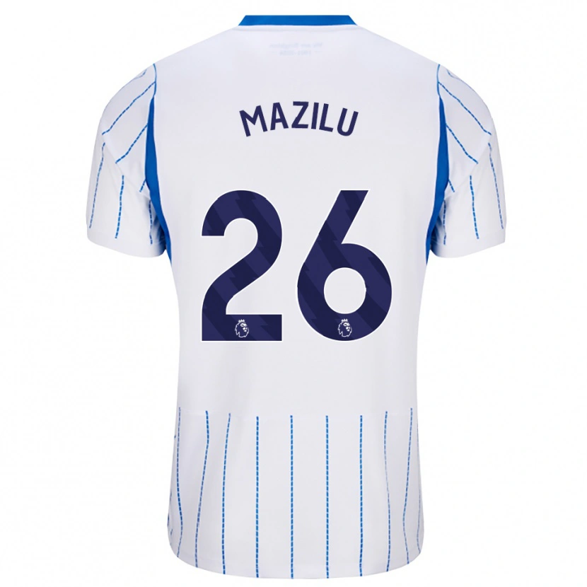 Danxen Enfant Maillot Adrian Mazilu #26 Dodgerblue Blanc Tenues Extérieur 2026/27 T-Shirt