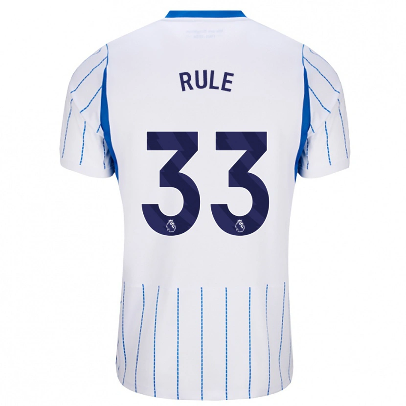 Danxen Enfant Maillot Charlize Jayde Rule #33 Dodgerblue Blanc Tenues Extérieur 2026/27 T-Shirt