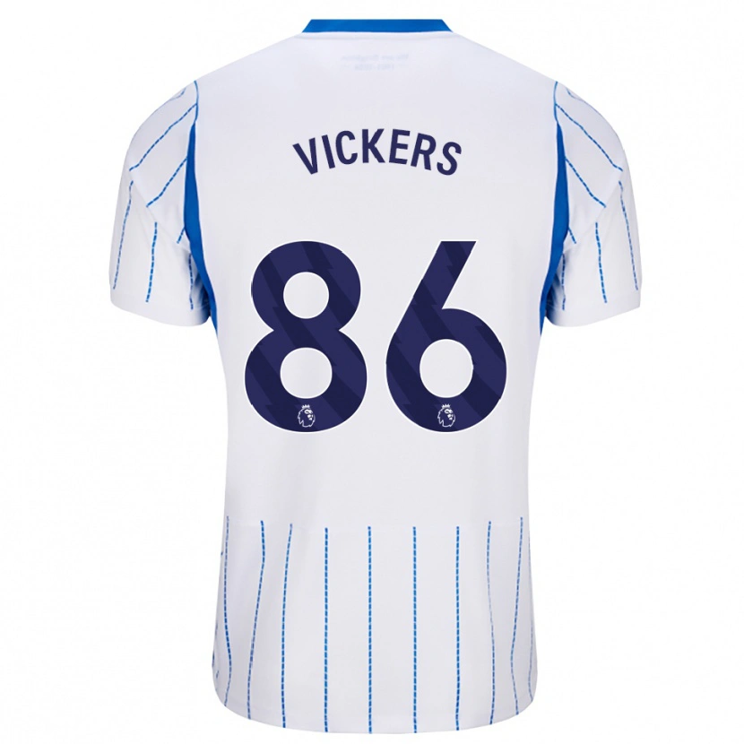 Danxen Enfant Maillot Jacob Vickers #86 Dodgerblue Blanc Tenues Extérieur 2026/27 T-Shirt