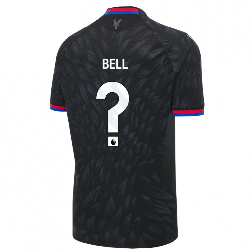 Danxen Enfant Maillot Freddie Bell #0 Noir Bleu Rouge Tenues Extérieur 2026/27 T-Shirt