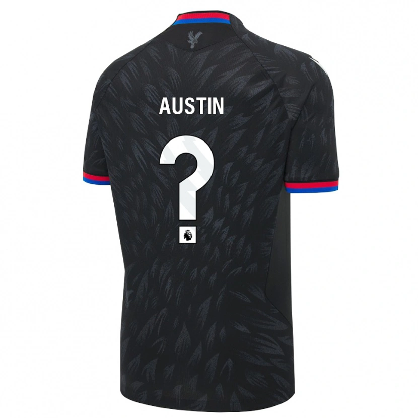 Danxen Enfant Maillot Cormac Austin #0 Noir Bleu Rouge Tenues Extérieur 2026/27 T-Shirt