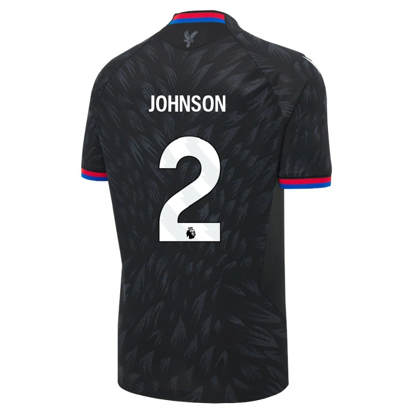 Danxen Enfant Maillot Annabel Johnson #2 Noir Bleu Rouge Tenues Extérieur 2026/27 T-Shirt