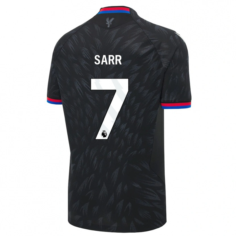 Danxen Enfant Maillot Ismaïla Sarr #7 Noir Bleu Rouge Tenues Extérieur 2026/27 T-Shirt