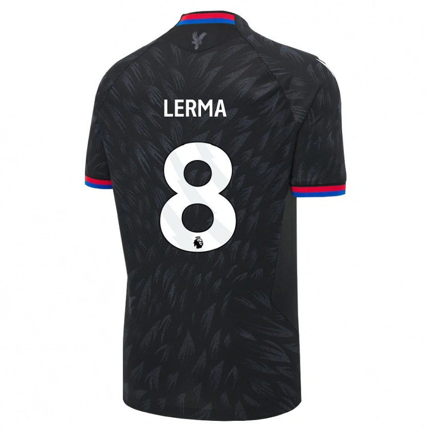 Danxen Enfant Maillot Jefferson Lerma #8 Noir Bleu Rouge Tenues Extérieur 2026/27 T-Shirt