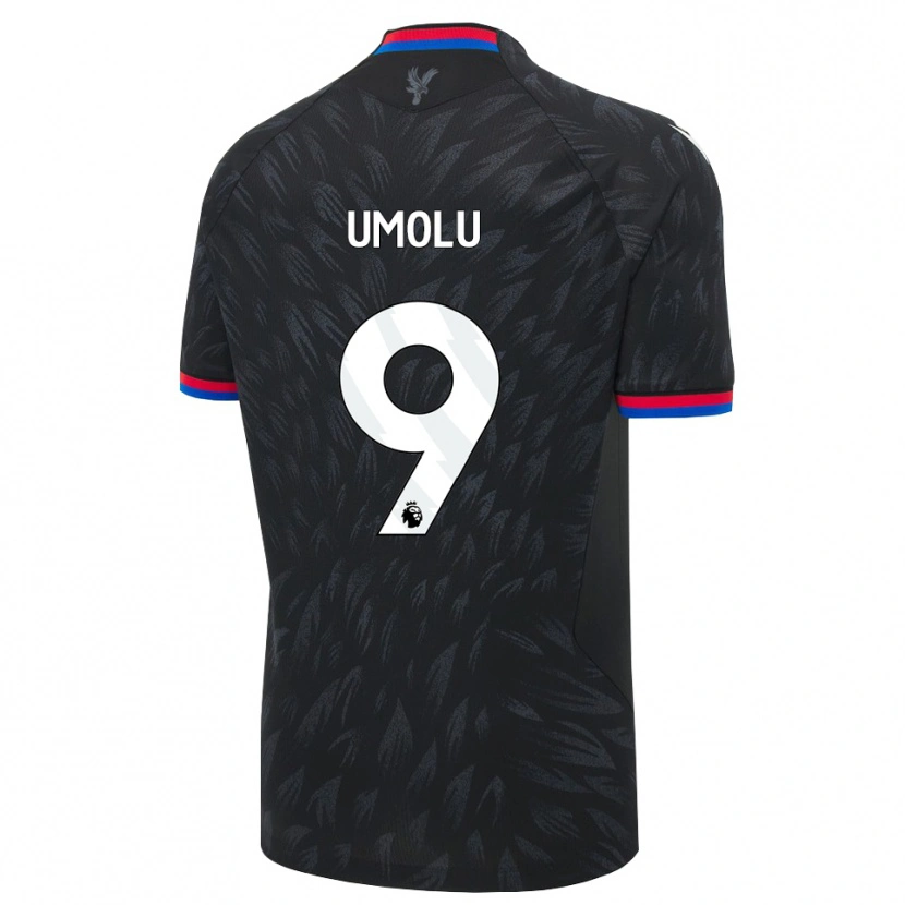 Danxen Enfant Maillot Jemiah Umolu #9 Noir Bleu Rouge Tenues Extérieur 2026/27 T-Shirt