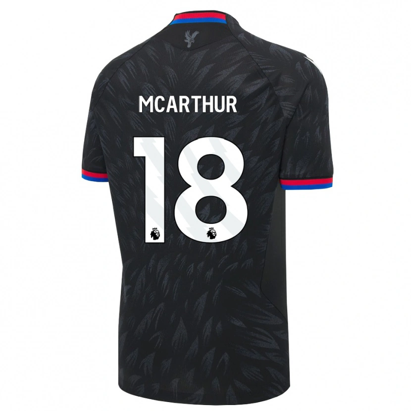 Danxen Enfant Maillot James Mcarthur #18 Noir Bleu Rouge Tenues Extérieur 2026/27 T-Shirt