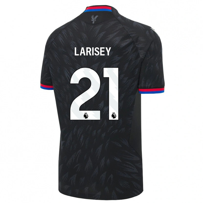 Danxen Enfant Maillot Clarissa Larisey #21 Noir Bleu Rouge Tenues Extérieur 2026/27 T-Shirt