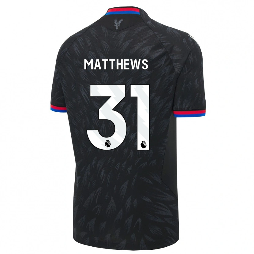 Danxen Enfant Maillot Remi Matthews #31 Noir Bleu Rouge Tenues Extérieur 2026/27 T-Shirt