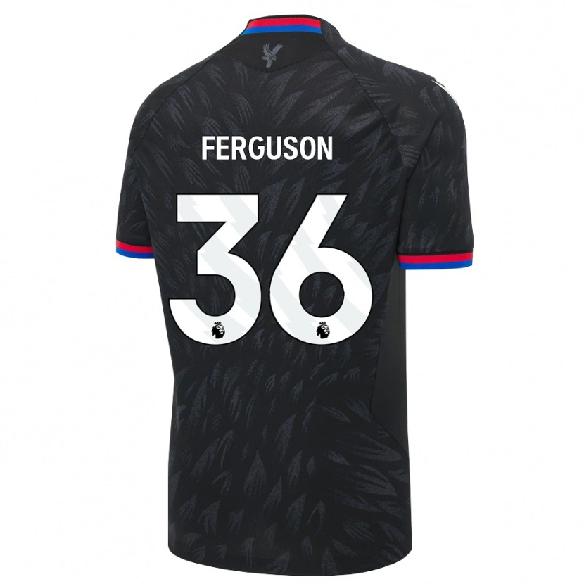Danxen Enfant Maillot Nathan Ferguson #36 Noir Bleu Rouge Tenues Extérieur 2026/27 T-Shirt