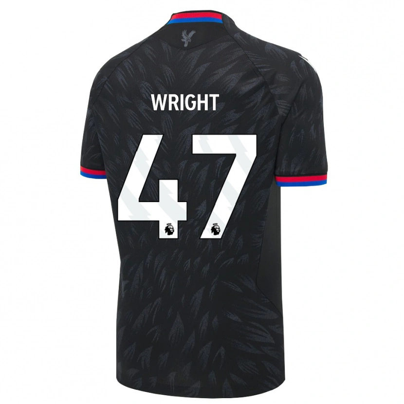 Danxen Enfant Maillot Annis-Clara Wright #47 Noir Bleu Rouge Tenues Extérieur 2026/27 T-Shirt