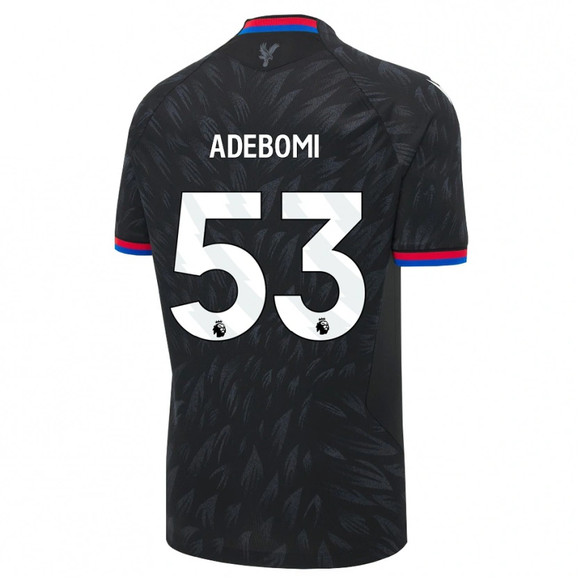 Danxen Enfant Maillot Ademola Ola Adebomi #53 Noir Bleu Rouge Tenues Extérieur 2026/27 T-Shirt