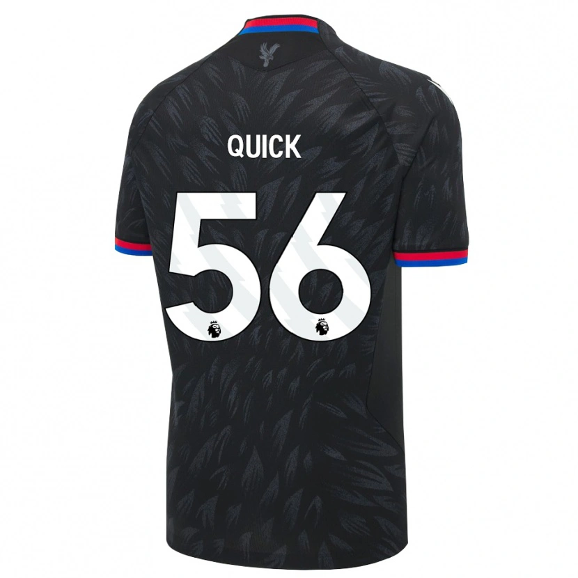Danxen Enfant Maillot Daniel Quick #56 Noir Bleu Rouge Tenues Extérieur 2026/27 T-Shirt