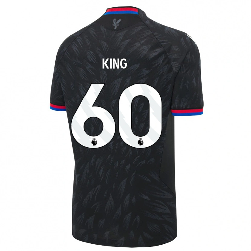 Danxen Enfant Maillot George King #60 Noir Bleu Rouge Tenues Extérieur 2026/27 T-Shirt