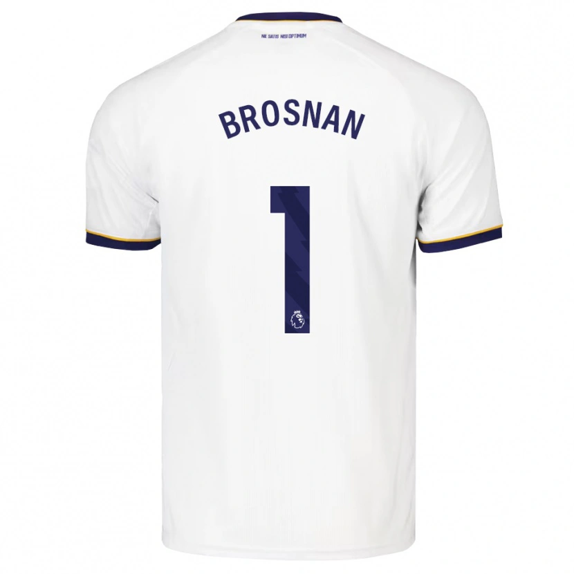 Danxen Enfant Maillot Courtney Brosnan #1 Midnightblue Blanc Jaune Tenues Extérieur 2026/27 T-Shirt