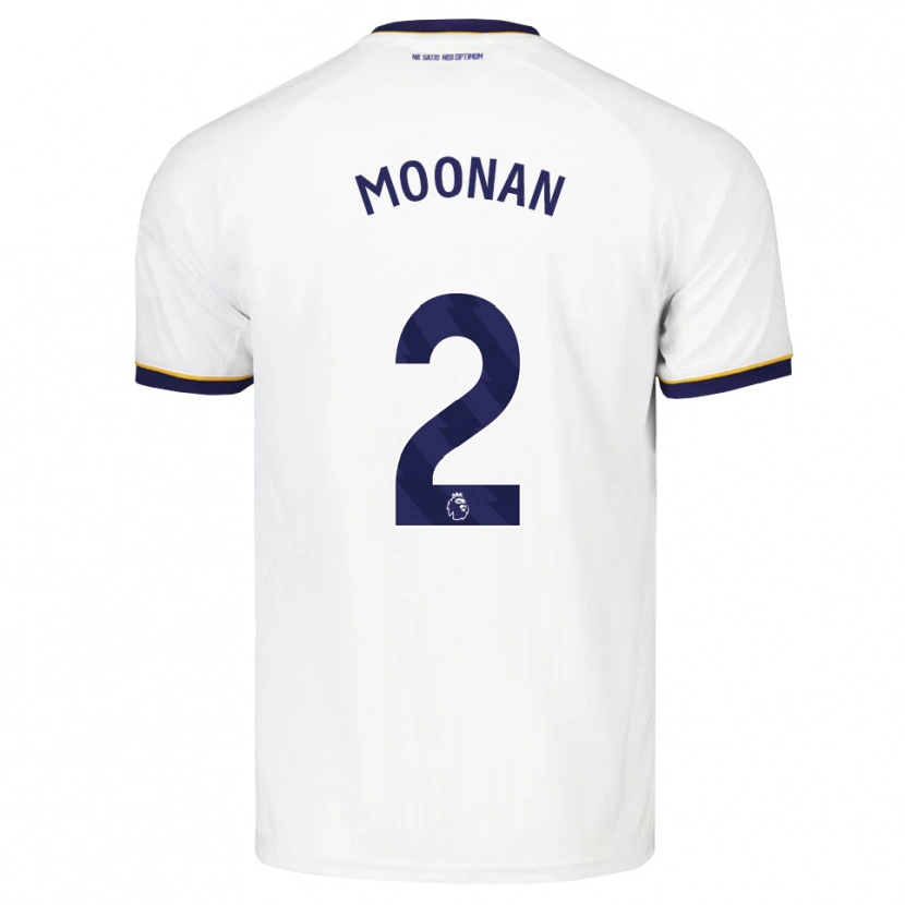 Danxen Enfant Maillot Bradley Moonan #2 Midnightblue Blanc Jaune Tenues Extérieur 2026/27 T-Shirt