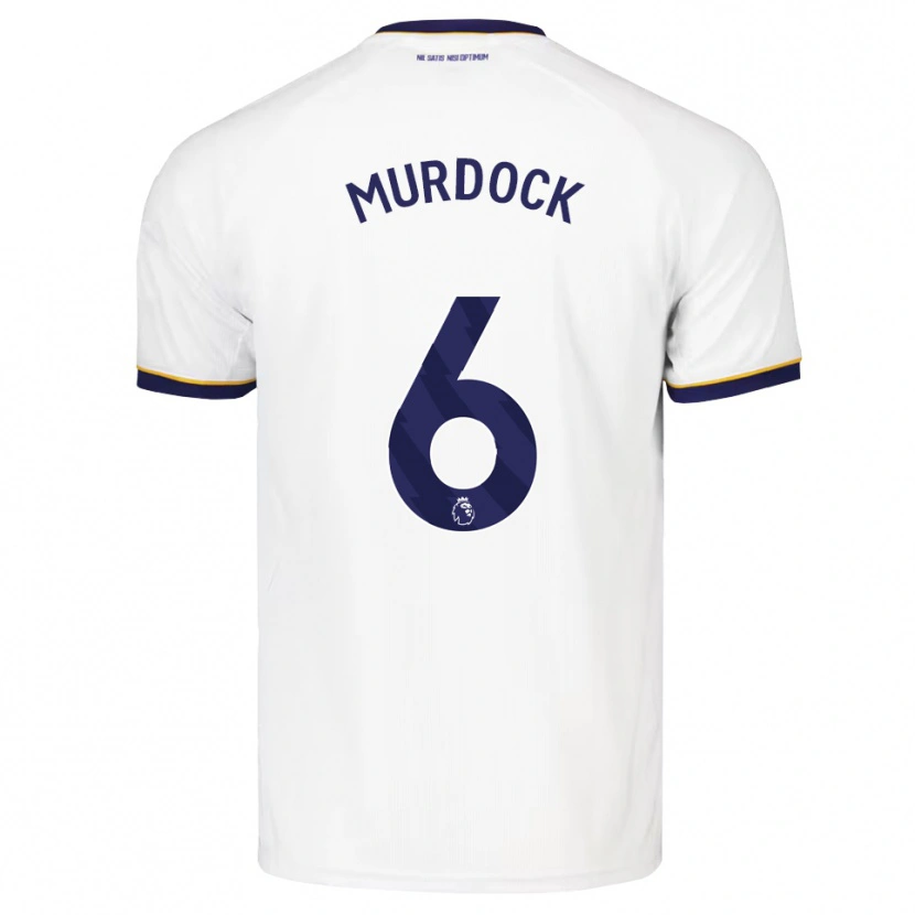 Danxen Enfant Maillot Freddie Murdock #6 Midnightblue Blanc Jaune Tenues Extérieur 2026/27 T-Shirt
