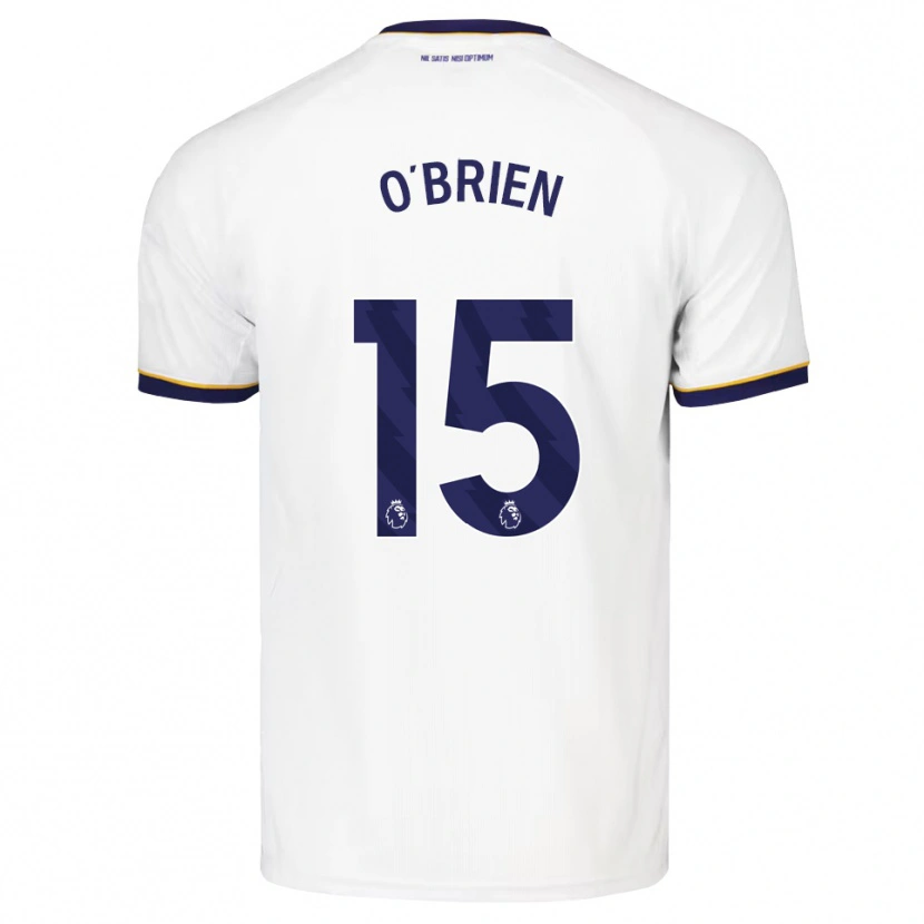Danxen Enfant Maillot Jake O'brien #15 Midnightblue Blanc Jaune Tenues Extérieur 2026/27 T-Shirt