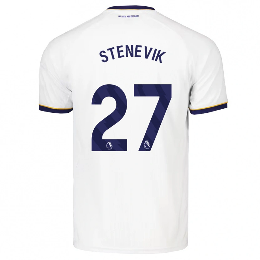 Danxen Enfant Maillot Elise Stenevik #27 Midnightblue Blanc Jaune Tenues Extérieur 2026/27 T-Shirt