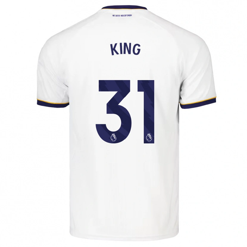 Danxen Enfant Maillot Tom King #31 Midnightblue Blanc Jaune Tenues Extérieur 2026/27 T-Shirt
