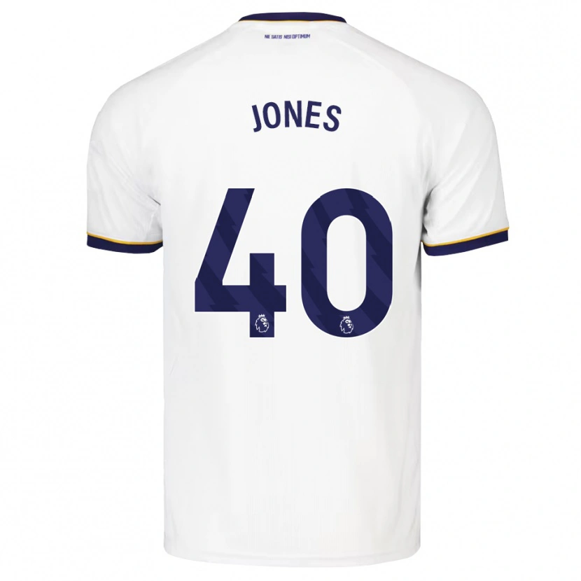 Danxen Enfant Maillot Ellie Jones #40 Midnightblue Blanc Jaune Tenues Extérieur 2026/27 T-Shirt