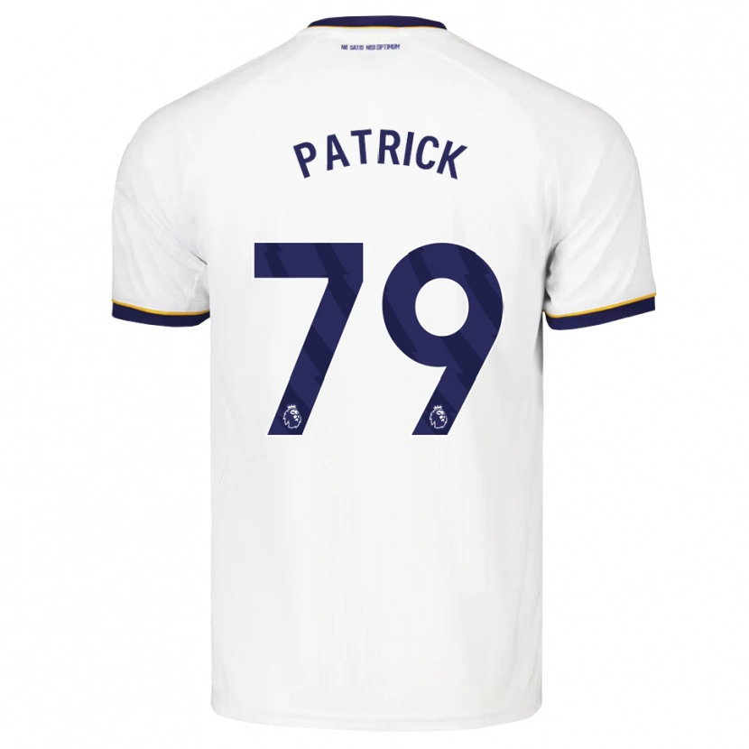 Danxen Enfant Maillot Seve Patrick #79 Midnightblue Blanc Jaune Tenues Extérieur 2026/27 T-Shirt