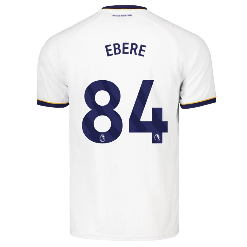 Danxen Enfant Maillot Coby Ebere #84 Midnightblue Blanc Jaune Tenues Extérieur 2026/27 T-Shirt