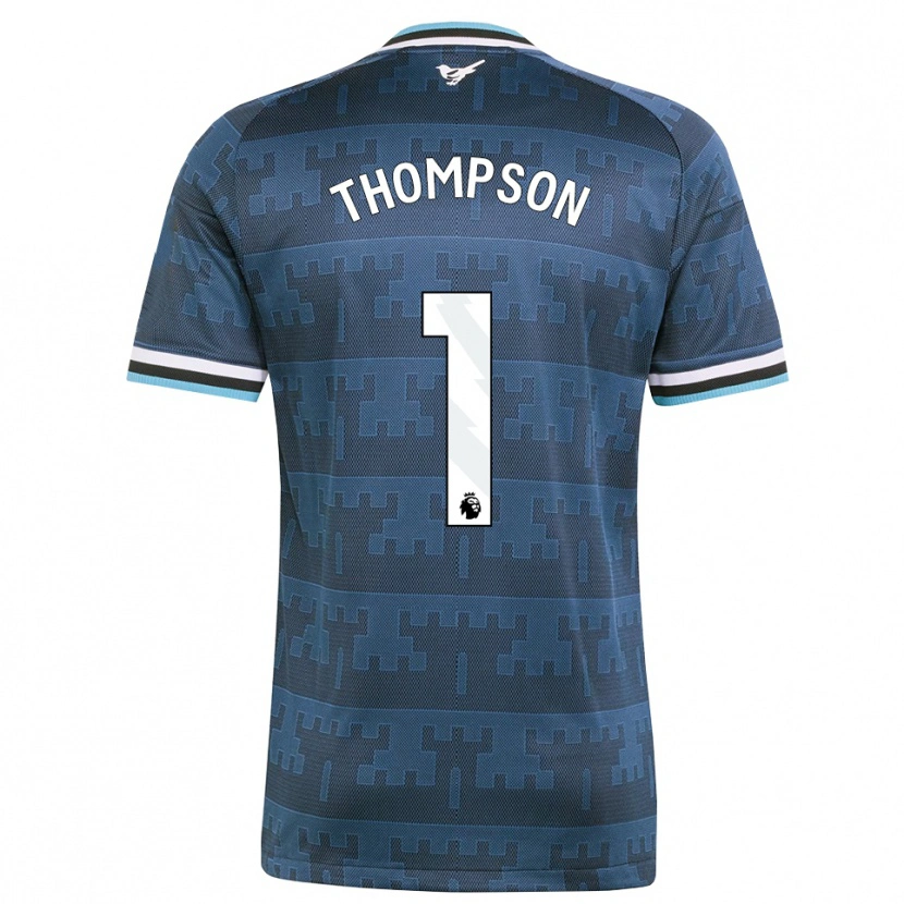 Danxen Enfant Maillot Max Thompson #1 Jaune Noir Bleu Tenues Extérieur 2026/27 T-Shirt