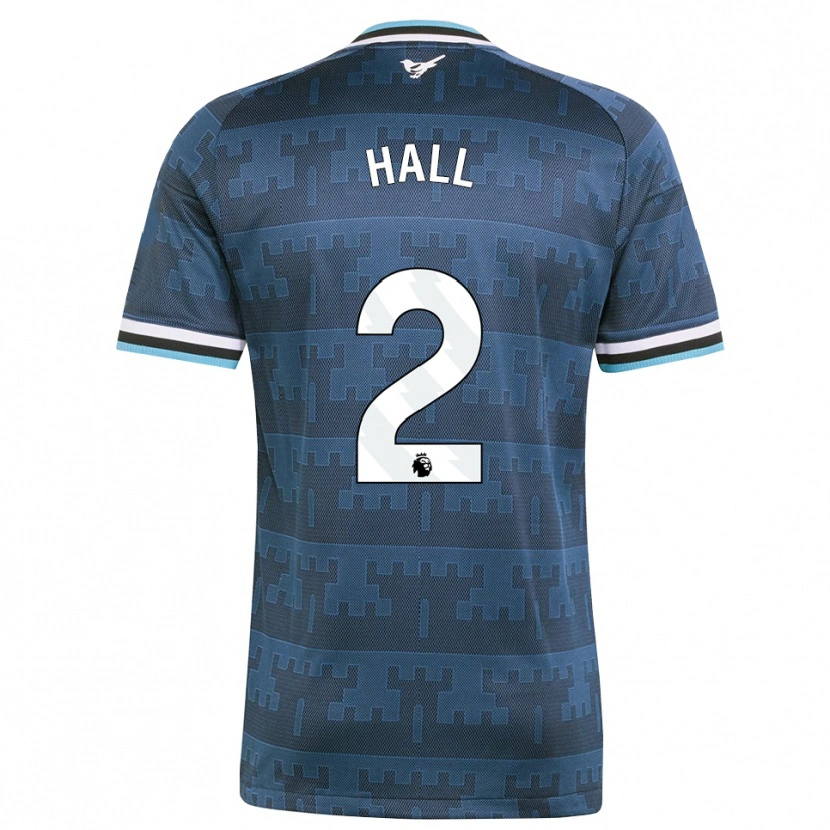 Danxen Enfant Maillot Eli Hall #2 Jaune Noir Bleu Tenues Extérieur 2026/27 T-Shirt
