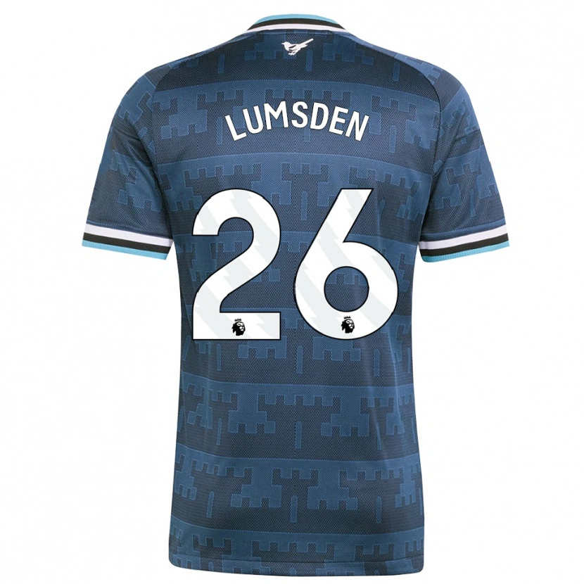 Danxen Enfant Maillot Beth Lumsden #26 Jaune Noir Bleu Tenues Extérieur 2026/27 T-Shirt